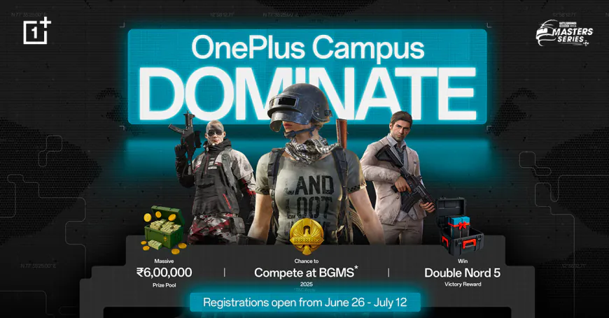 OnePlus Brings Esports to Campuses with ‘Road to BGMS 2025’ Tournament