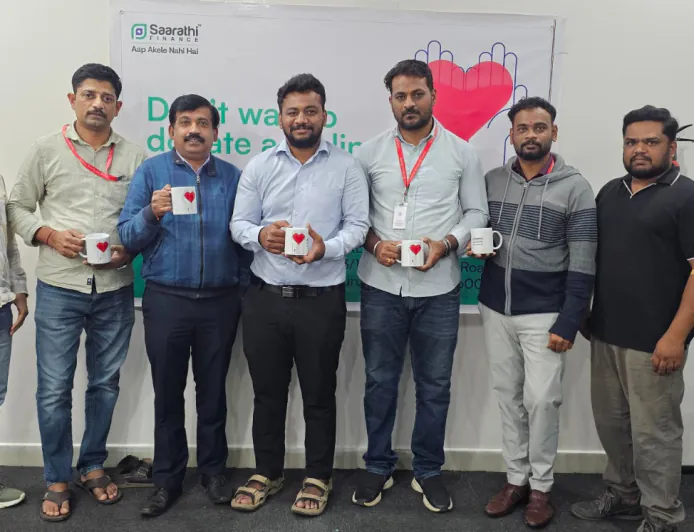 MSME-focused NBFC Saarathi Finance Conducts Blood Donation Camp in Bangalore
