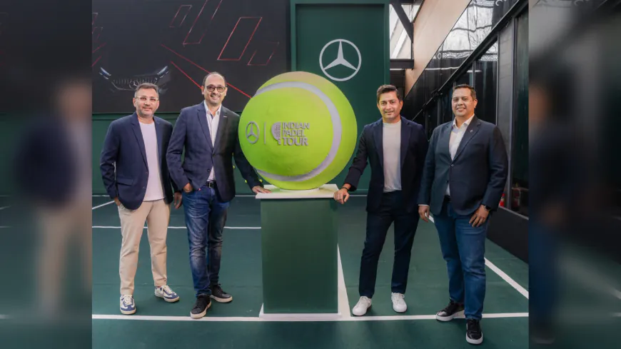 Mercedes-Benz India Becomes Title Partner of the Indian Padel Tour, Marking a New Chapter in the Growth of Padel in India